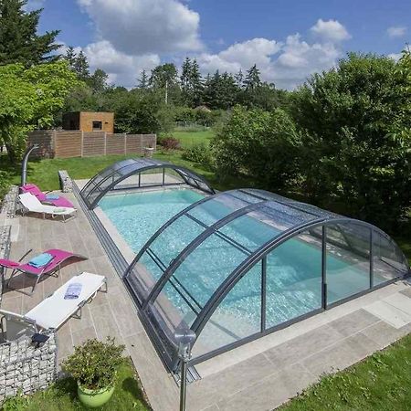 Au Coeur Du Bien Etre, Chambre D'Hotes Avec Piscine Chauffee Et Couverte, Spa, Sauna, Massages Monteaux Exterior photo